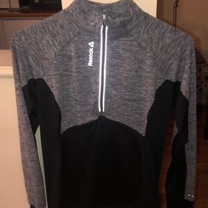 Reebok exercise quarter zip